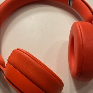 Beats by Dre Vibrant Orange Over-Ear Headphones